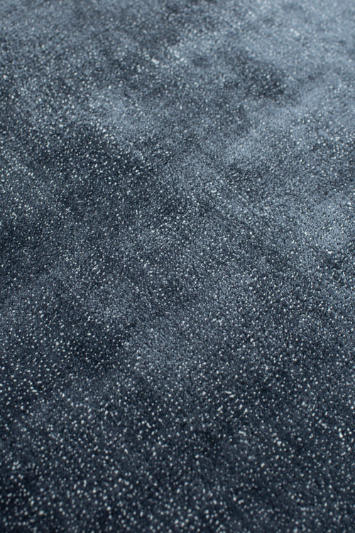 Blue Linen Round